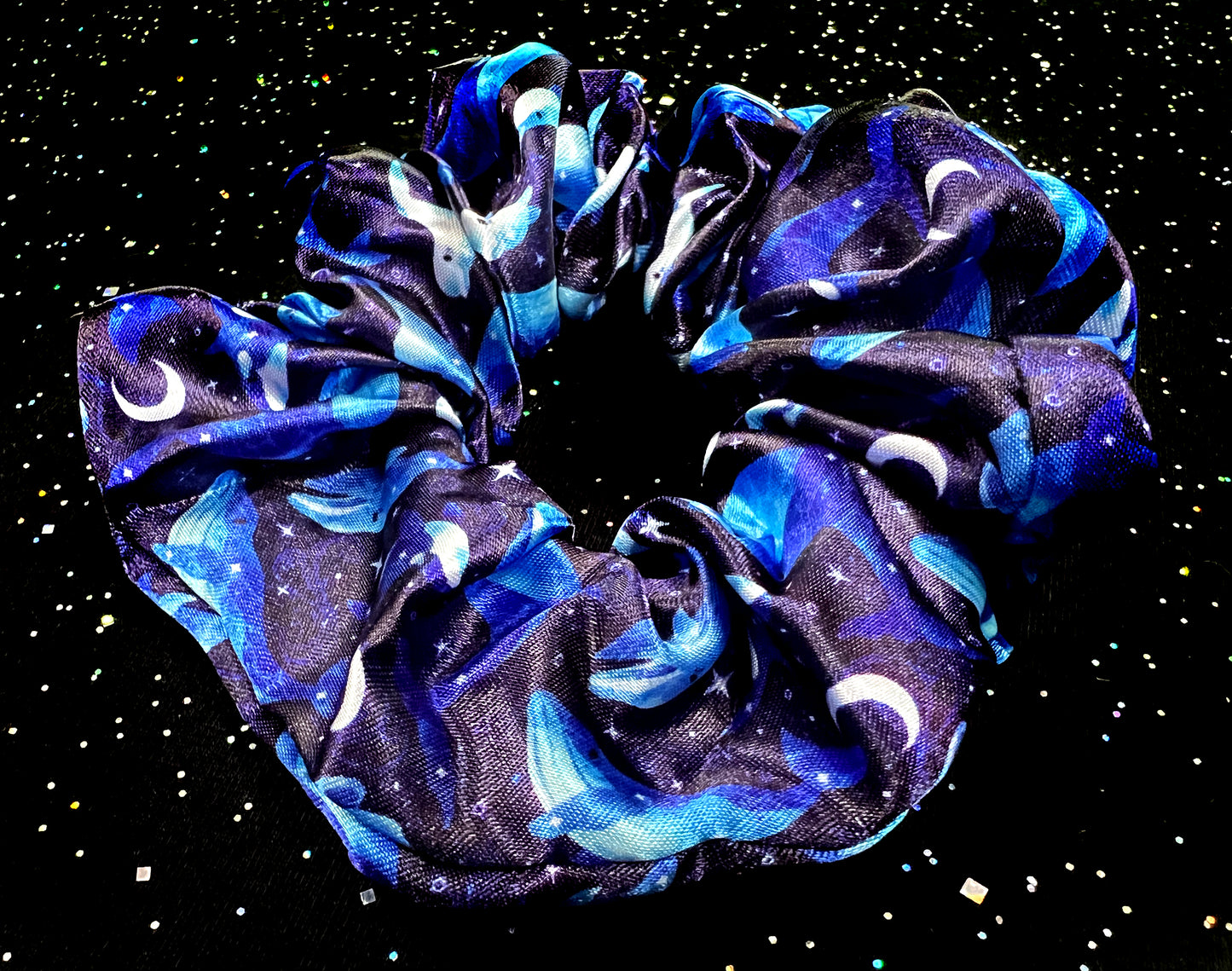 Starry Seas Scrunchie