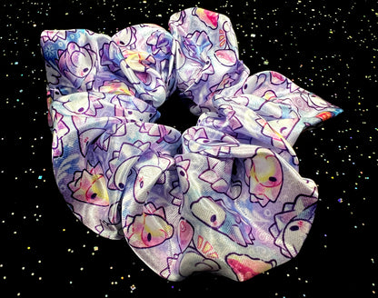 Snowy Snom Scrunchie