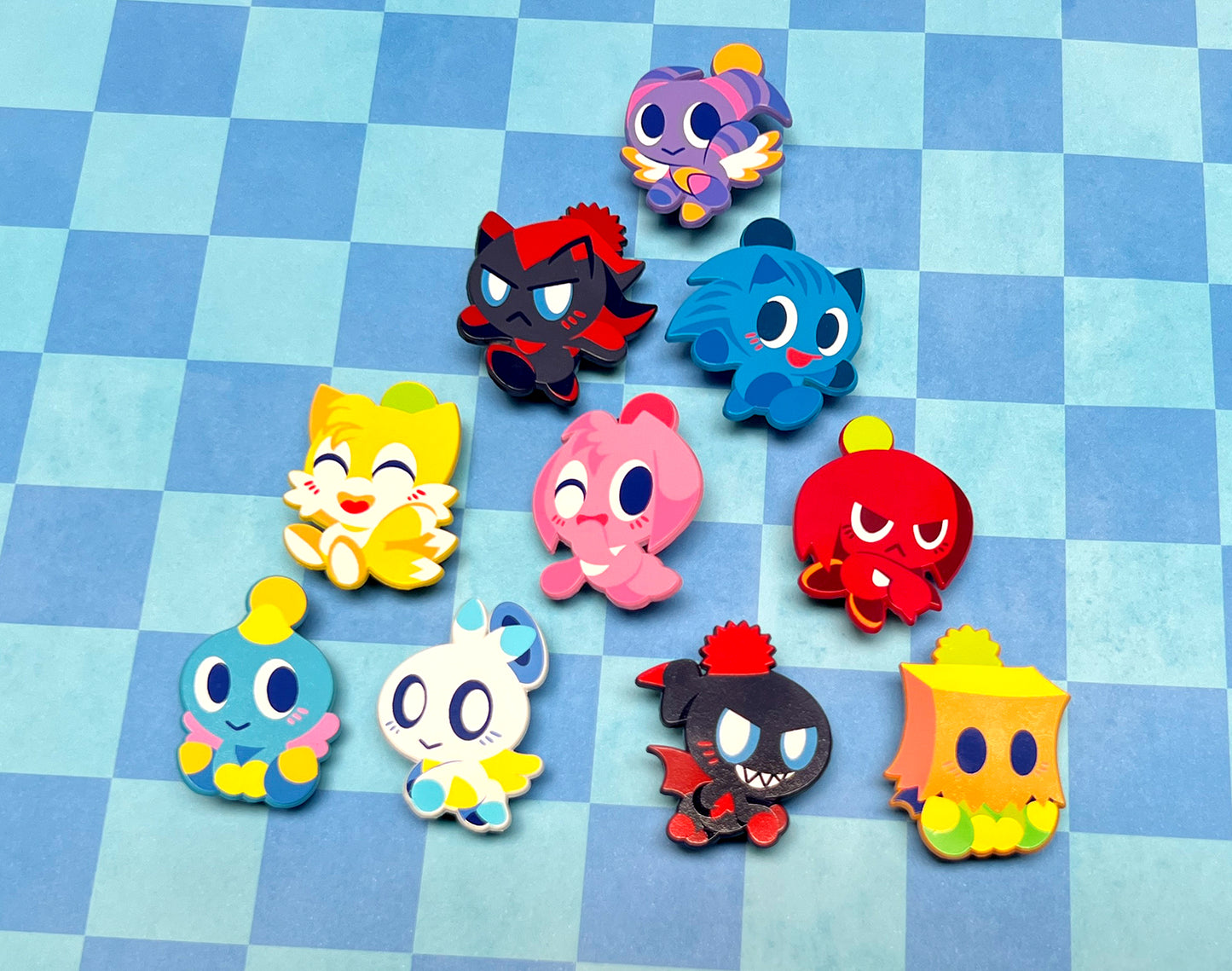 Baby Chao Dyed Enamel Pin