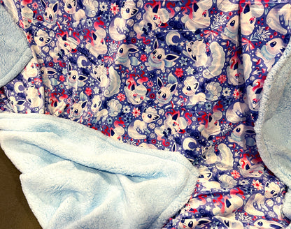 Frosty Foxes Blanket