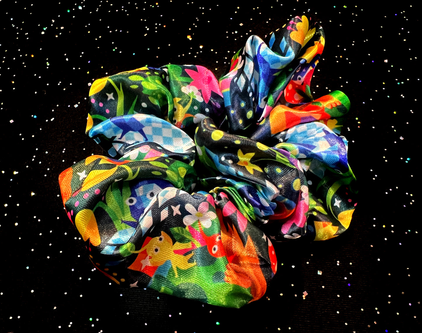 Pikmin Garden Scrunchie