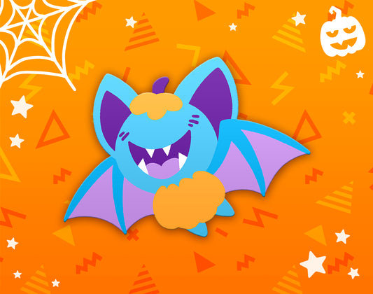 Halloween Zubat Dyed Enamel Pin