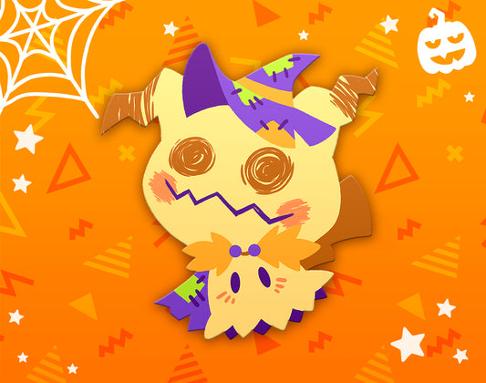 Halloween Mimikyu Dyed Enamel Pin