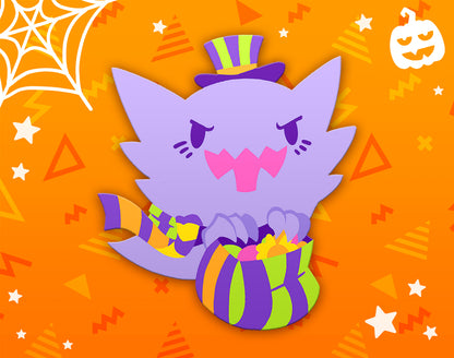 Halloween Haunter Dyed Enamel Pin