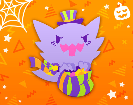 Halloween Haunter Dyed Enamel Pin