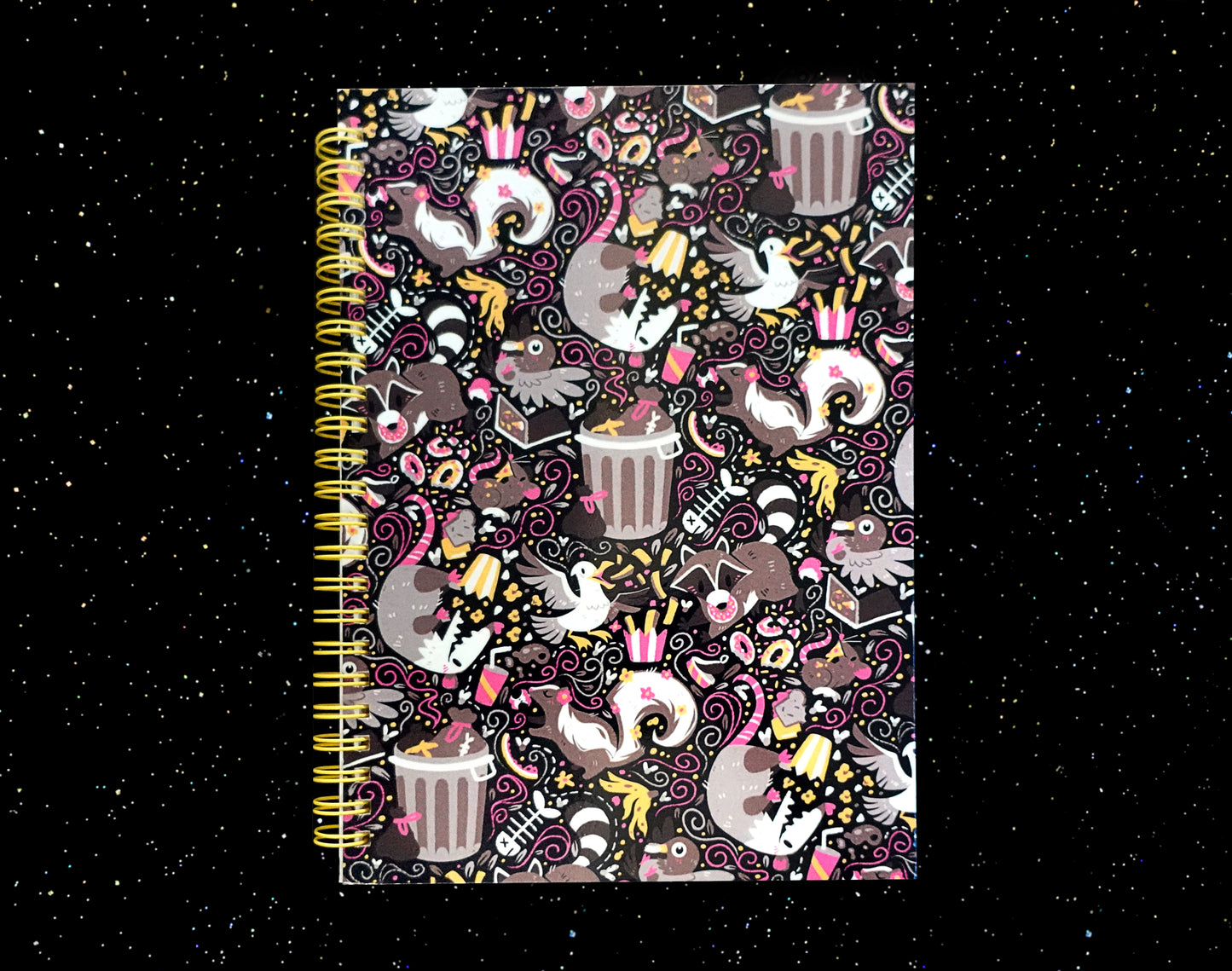 Trash Mammals Reusable Sticker Book