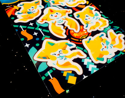 Joyous Jirachi Sticker Sheet