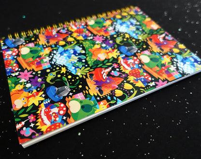 Pikmin Garden Reusable Sticker Book