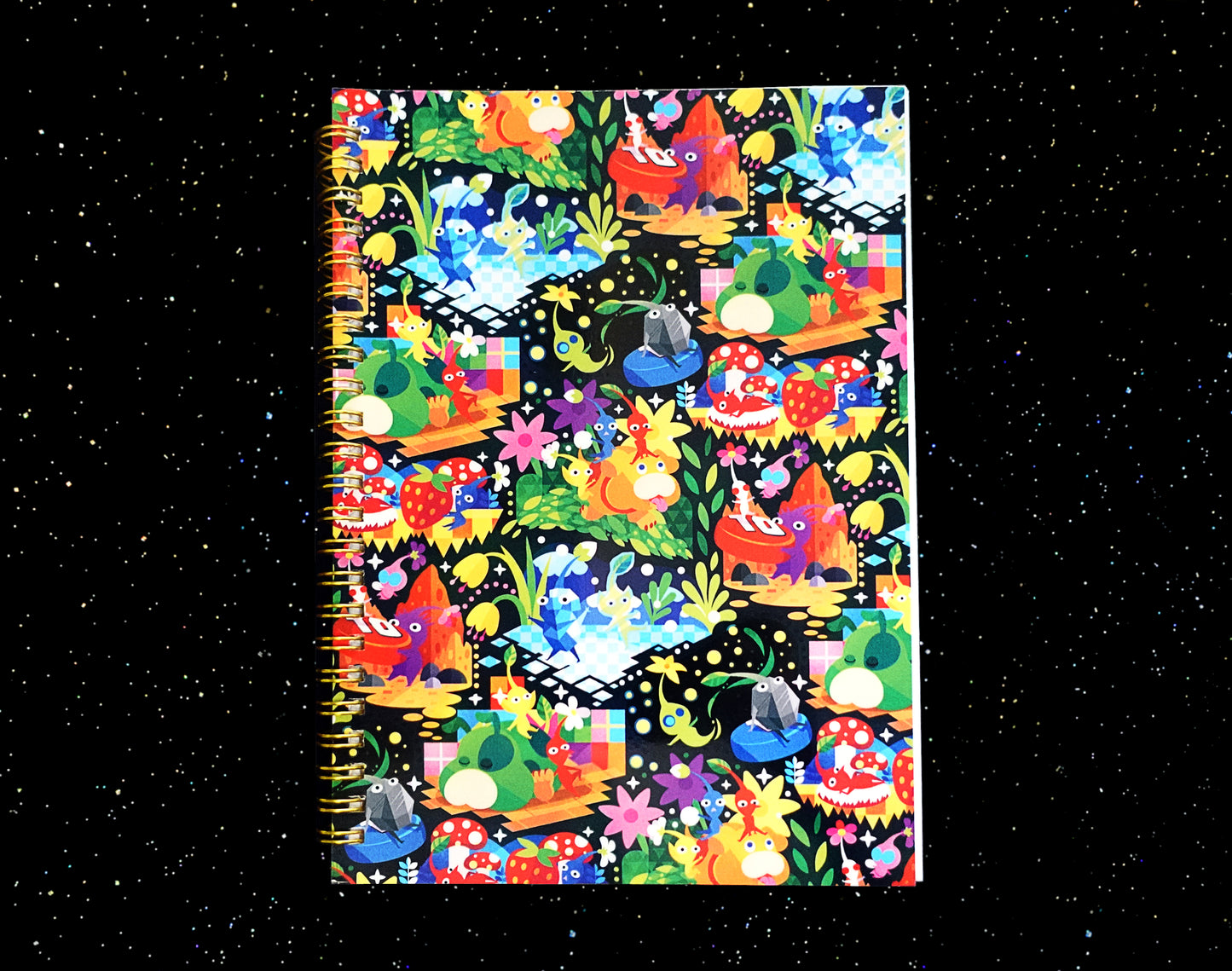 Pikmin Garden Reusable Sticker Book