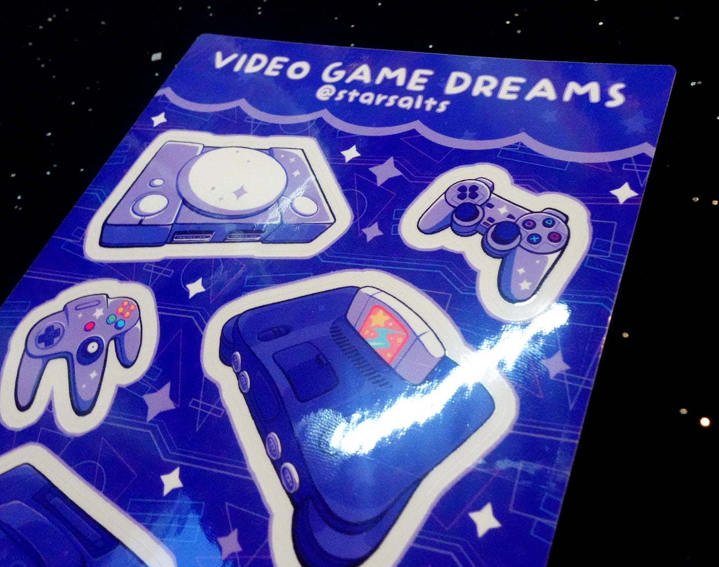 Video Game Dreams Sticker Sheet