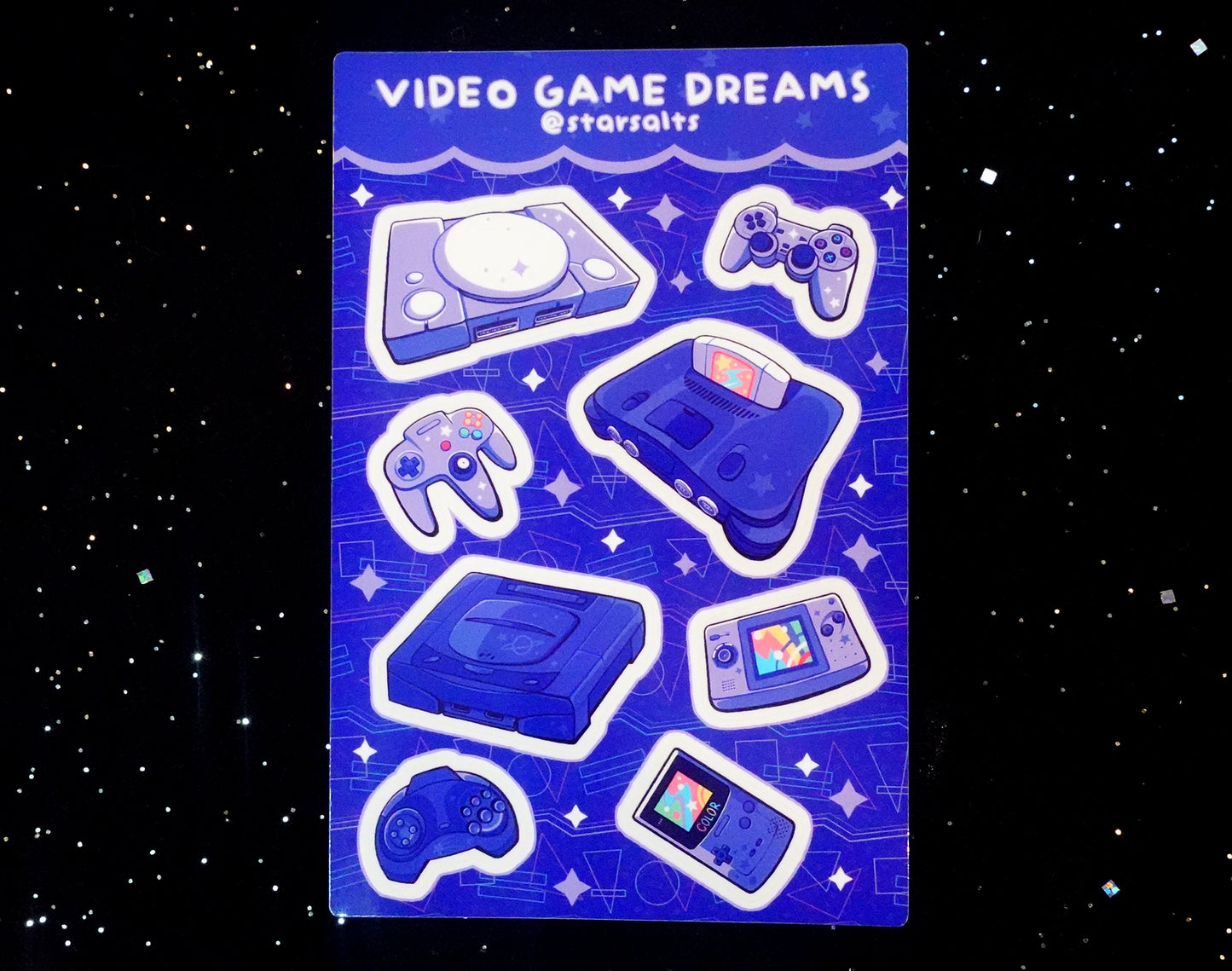 Video Game Dreams Sticker Sheet