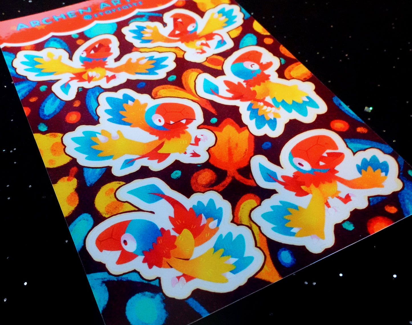 Archen Artifacts Sticker Sheet