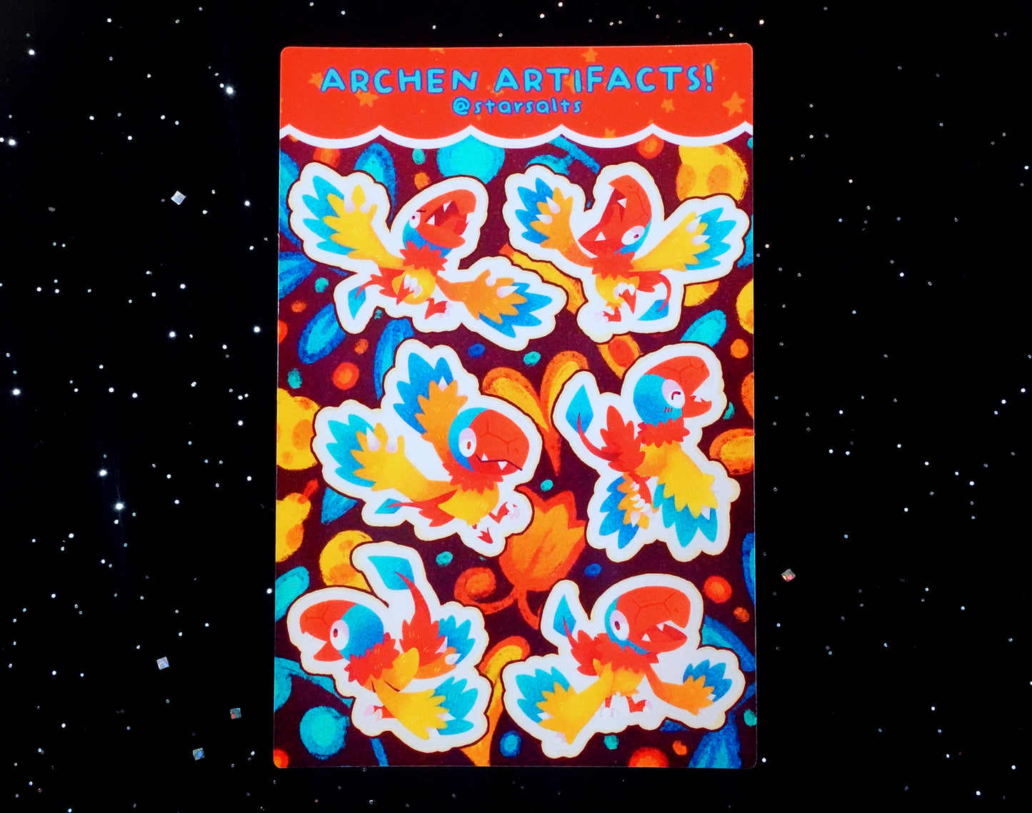 Archen Artifacts Sticker Sheet