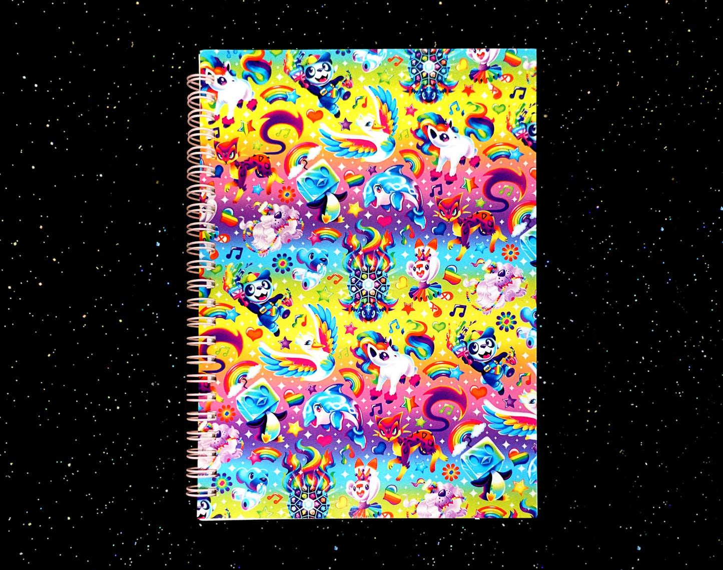 Rainbow Vibes Reusable Sticker Book