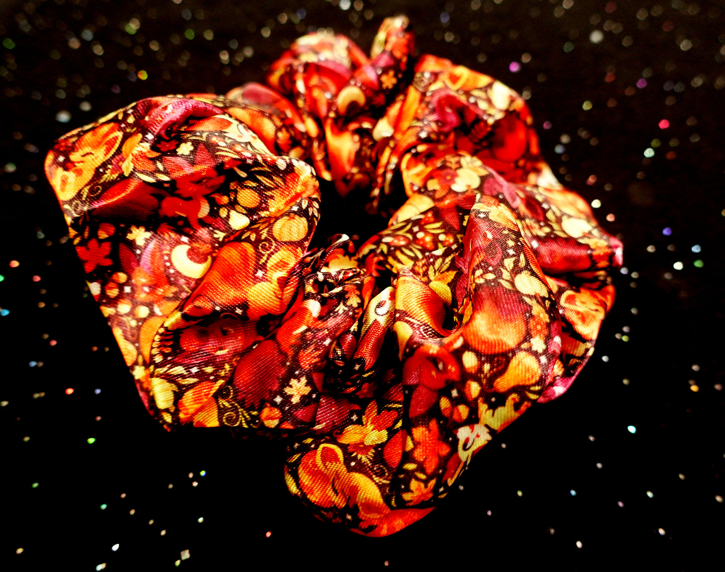 Fox Forest Scrunchie