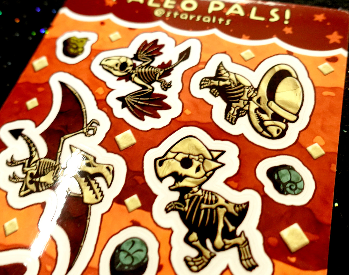Paleo Pals Sticker Sheet