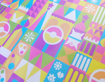 Small Poke'World Mousepad