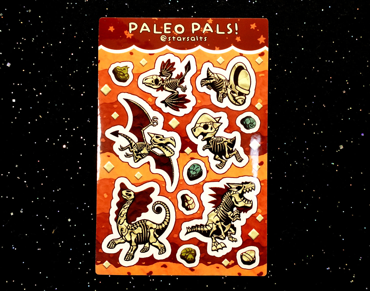 Paleo Pals Sticker Sheet