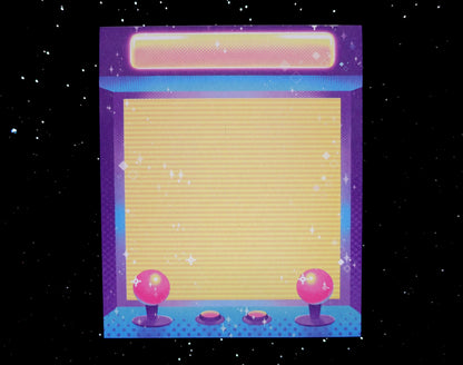 Arcade Vibes Notepad