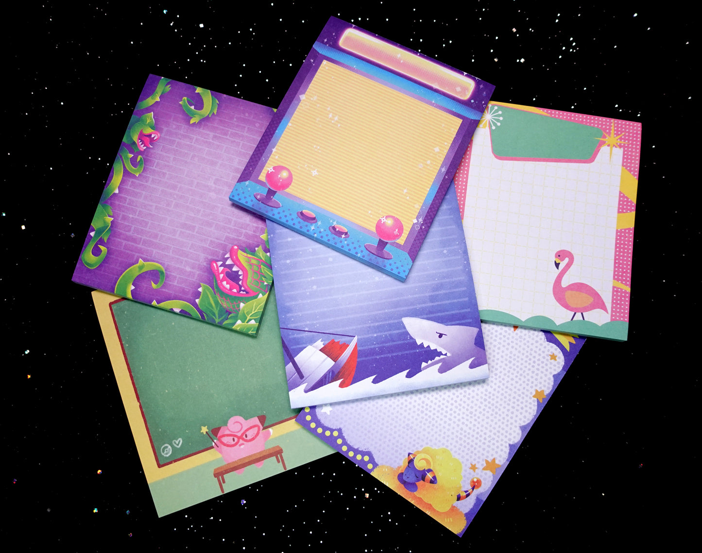 Arcade Vibes Notepad