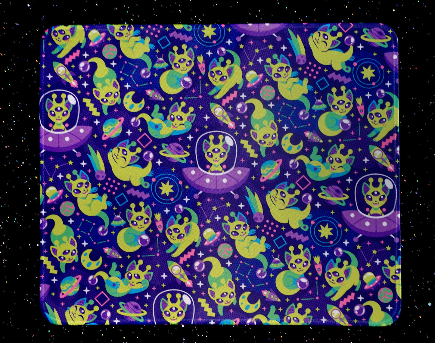 Alien Cat Mousepad