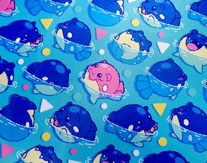 Splashing Spheal Jumbo Desk Mat