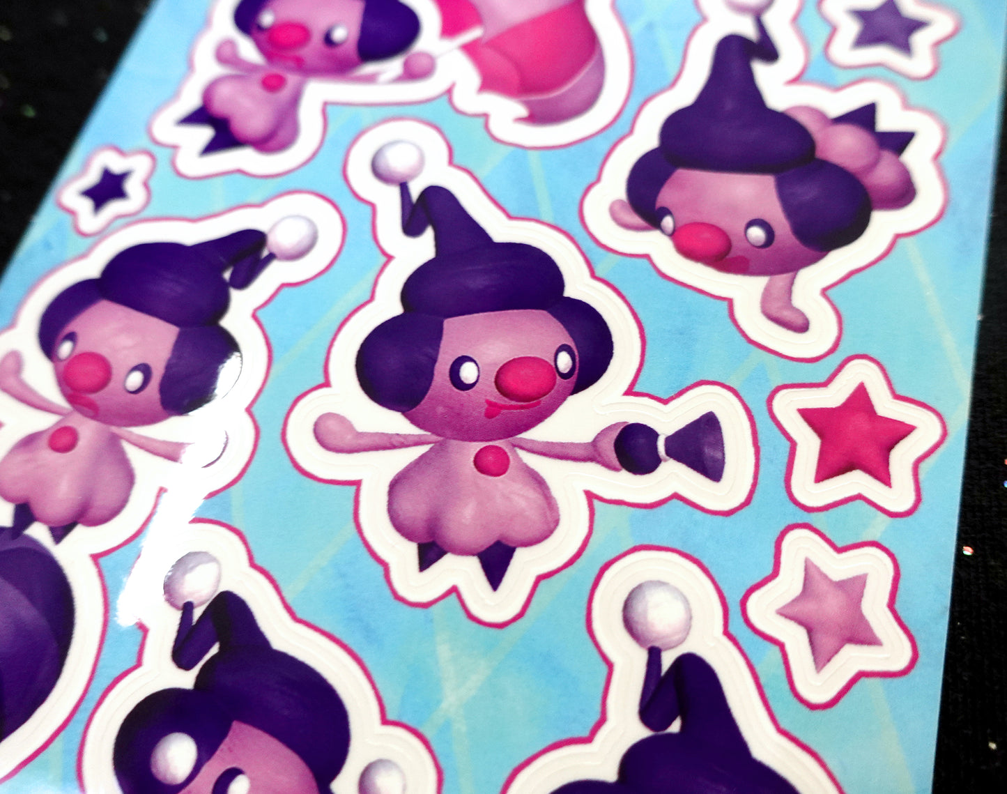 Mesmerizing Mime Jr Sticker Sheet