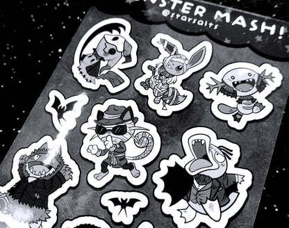 Monster Mash Sticker Sheet