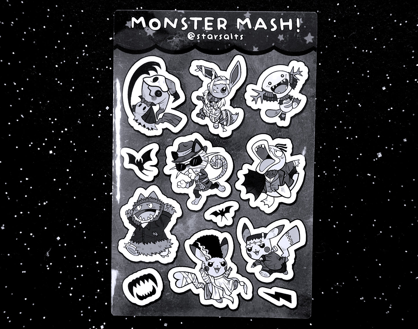 Monster Mash Sticker Sheet