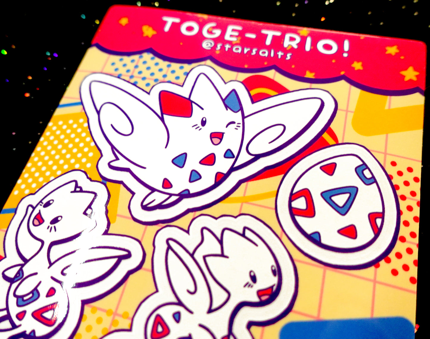 Toge-Trio Sticker Sheet