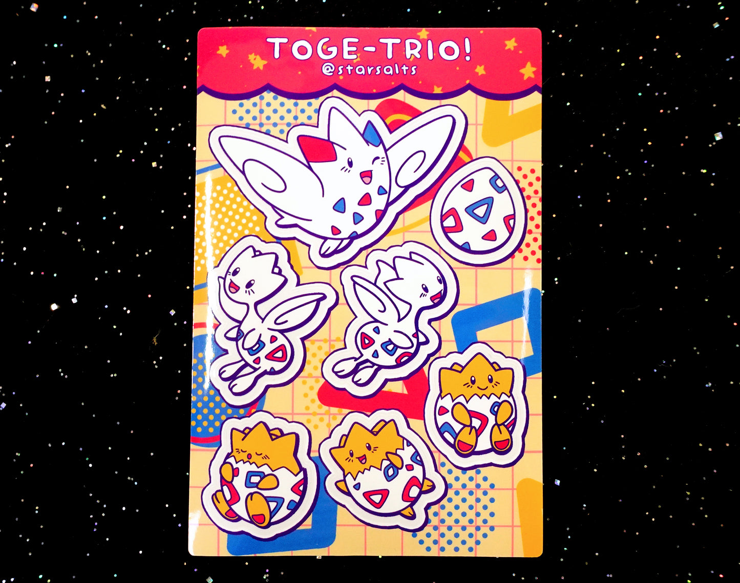 Toge-Trio Sticker Sheet