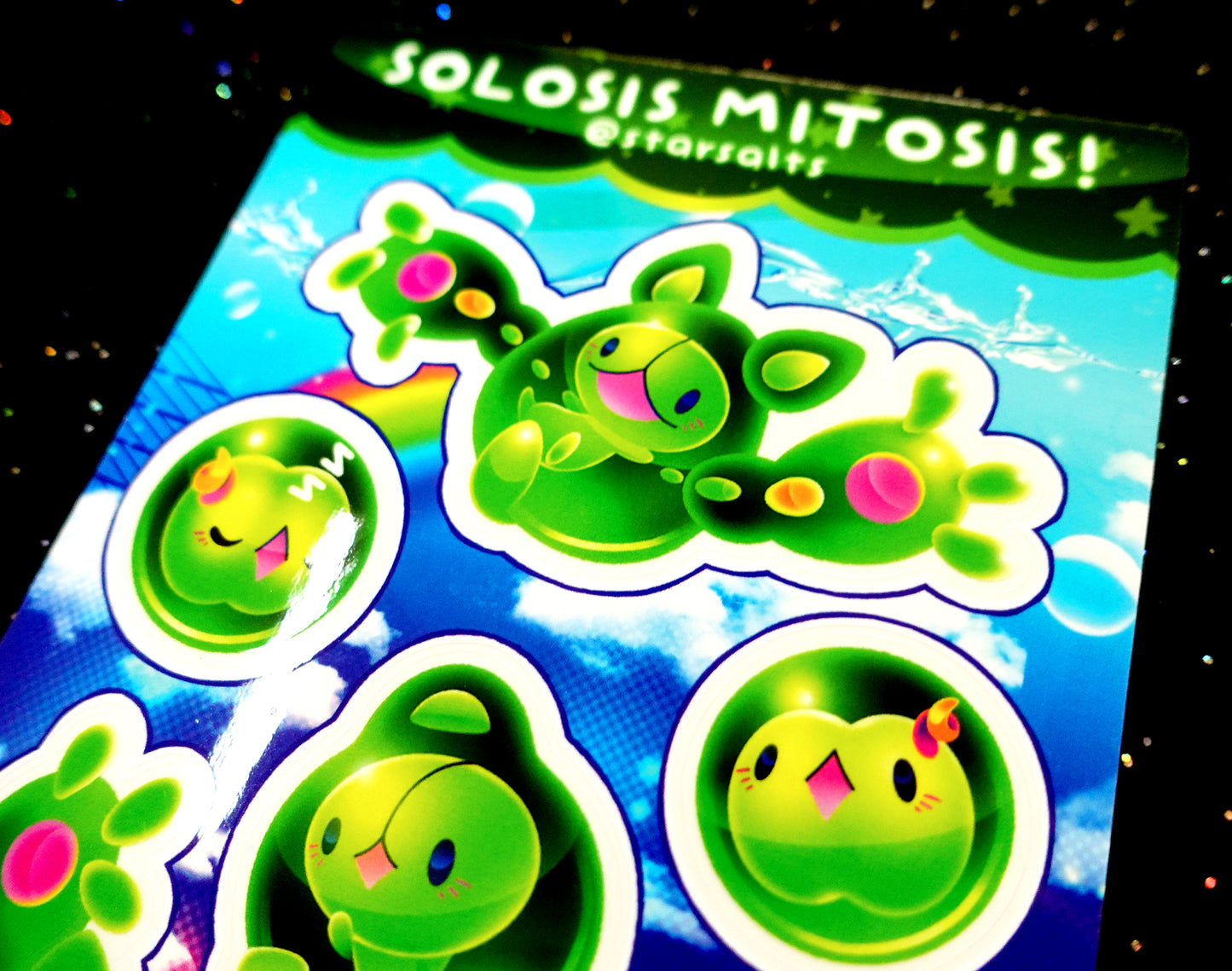 Solosis Mitosis Sticker Sheet
