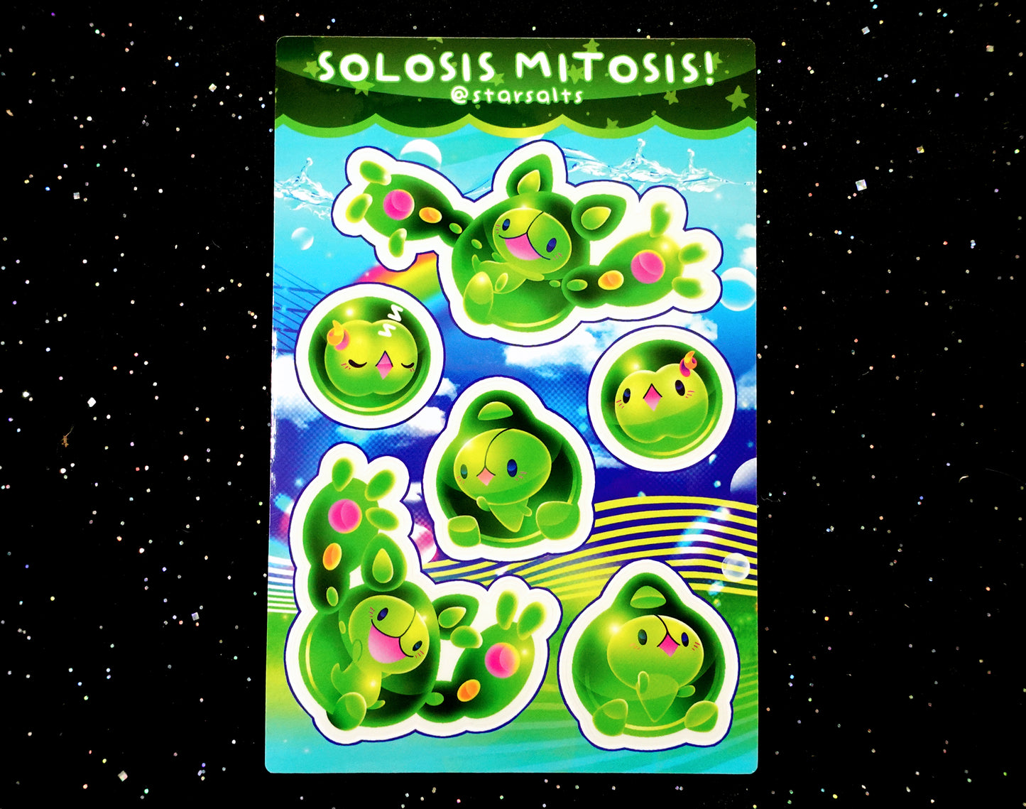 Solosis Mitosis Sticker Sheet