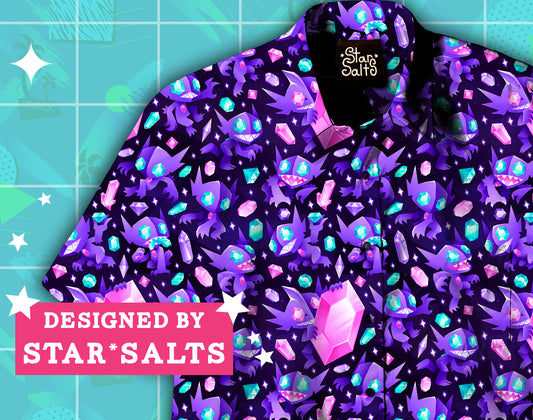 Sneaky Sableye Button Up Shirt