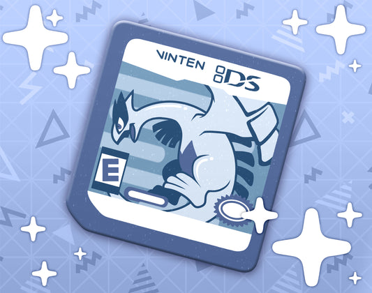 Silver DS Dyed Enamel Pin