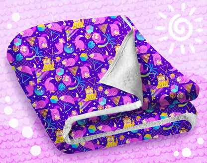 Slowpoke Vibes Beach Towel