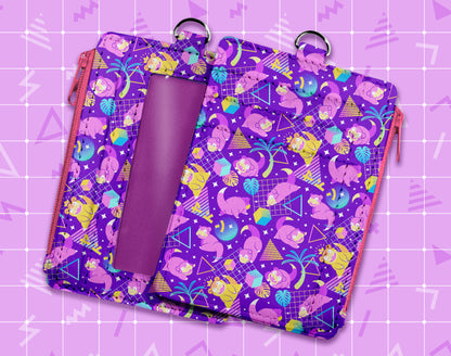 Slowpoke Vibes ID Wallet + Lanyard