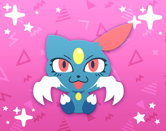 Sneasel Dyed Enamel Pin