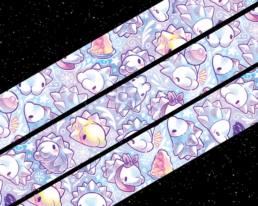Snowy Snom Lanyard