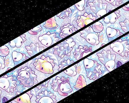 Snowy Snom Lanyard