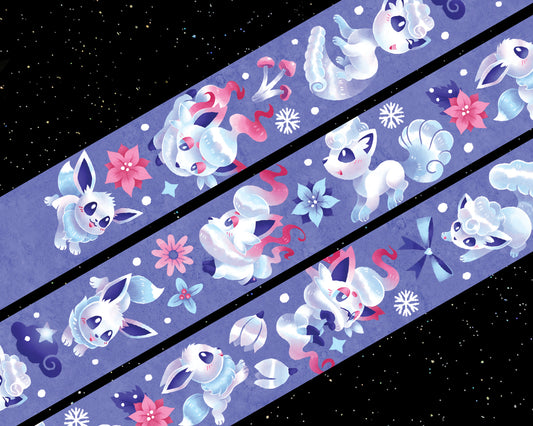 Frosty Foxes Lanyard
