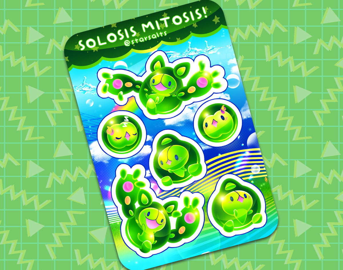 Solosis Mitosis Sticker Sheet – Star⭑Salts