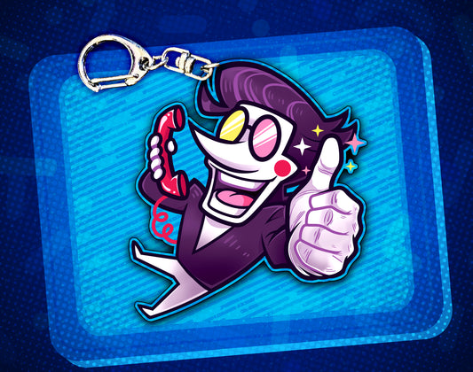 Spamton 2.5" Acrylic Charm