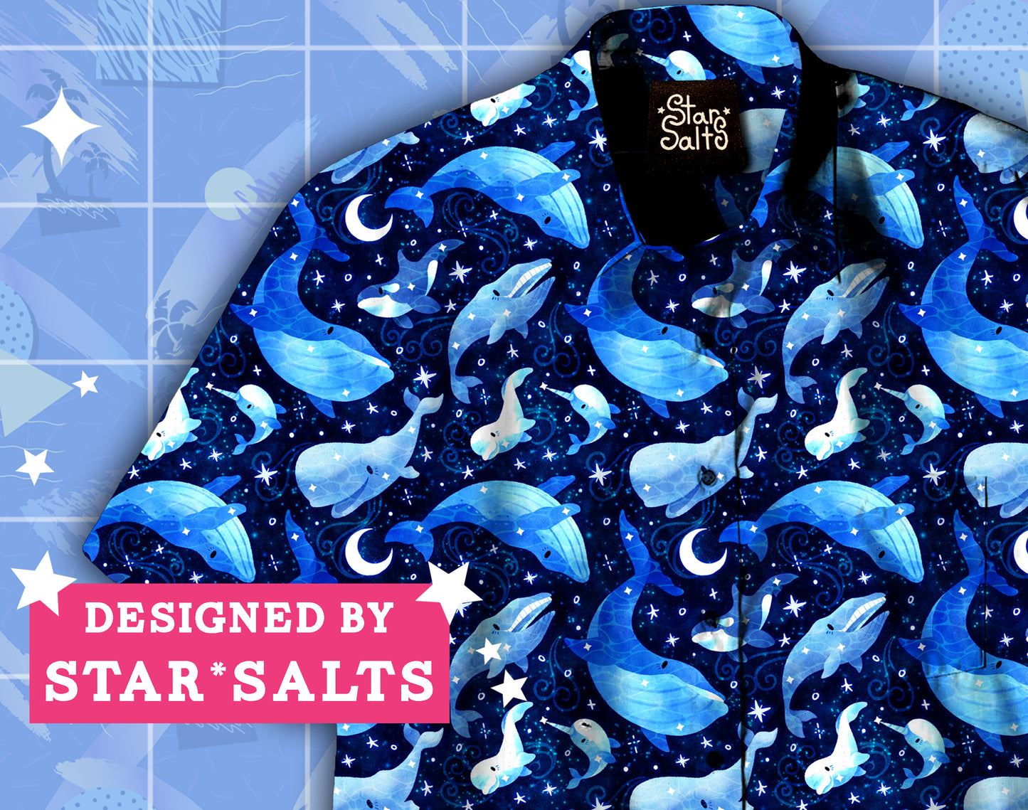 Starry Seas Button Up Shirt