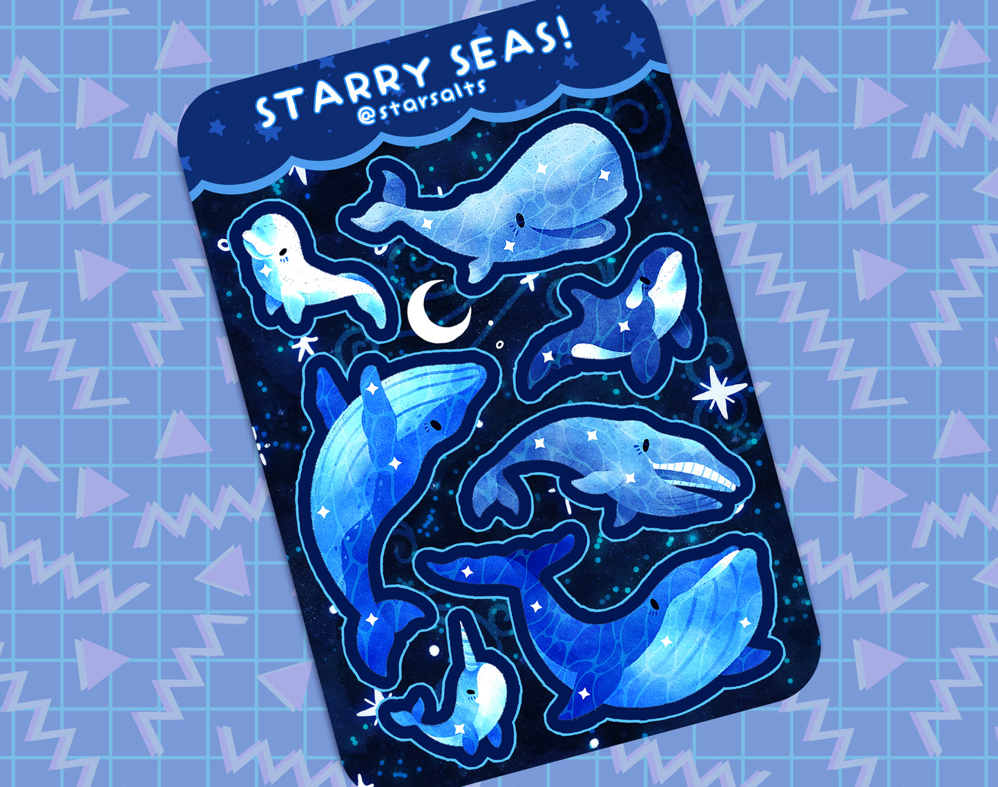 Starry Seas Sticker Sheet