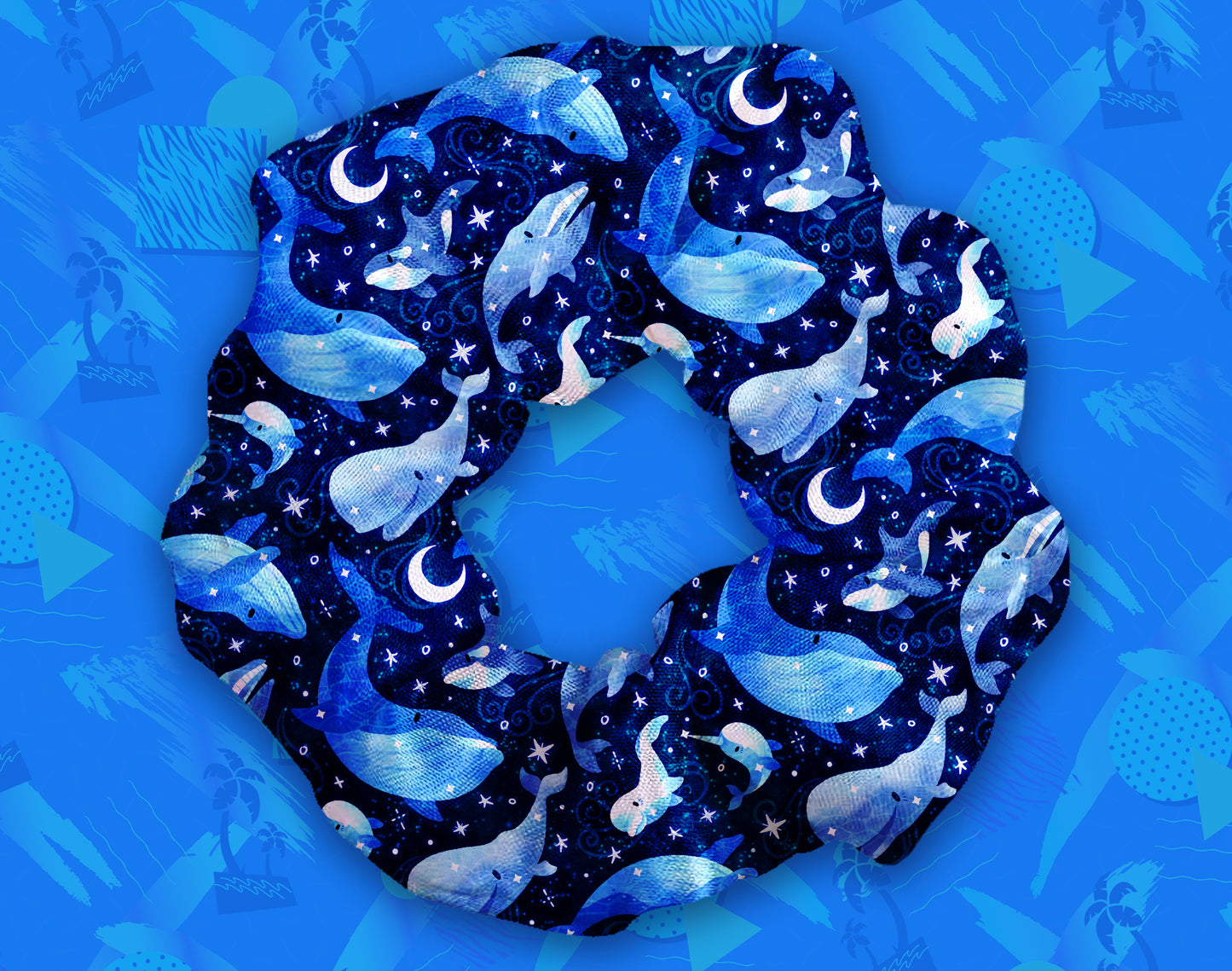 Starry Seas Scrunchie
