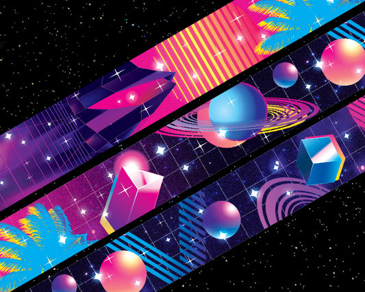 Synthwave Lanyard