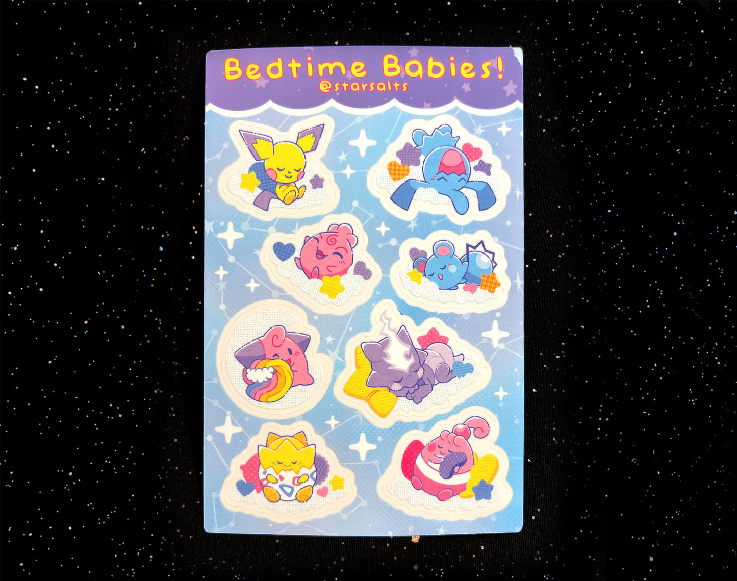 Bedtime Babies Sticker Sheet