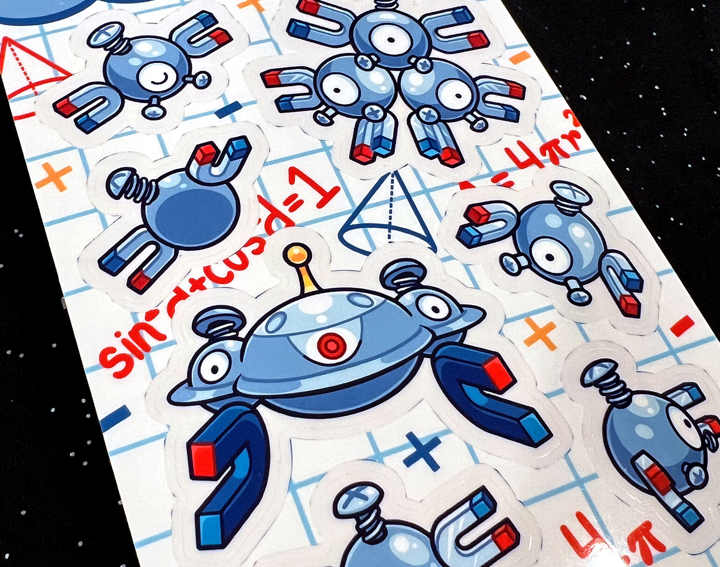 Magnificent Magnets Sticker Sheet