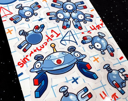 Magnificent Magnets Sticker Sheet